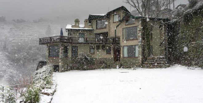 Snowfall @ Soulitude in the Himalayas