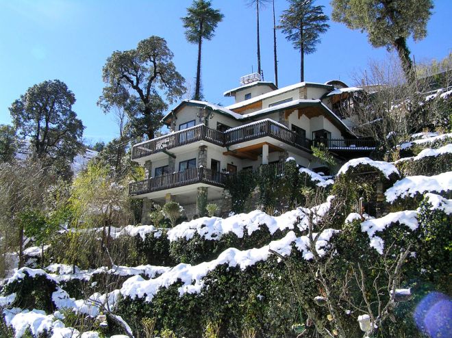 Snow Covered Soulitude Cottage
